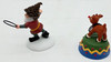 Department 56 Ring Toss Set of 2 Elf & Rudolph 2000 Village Accessories #56931