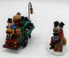 Department 56 Chelsea Market Hat Monger & Cart Two Set Village Accessories 58392