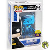Funko POP Heroes DC Super Heroes Batman 144 Blue Chrome SDCC 2017 Vinyl Figure