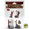Lemax Getting Ready to Decorate Christmas Figurines Set of 5 #12054