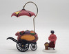 Department 56 Chelsea Market Flower Monger & Cart Heritage Village #58157