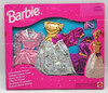 Barbie Evening Sparkle Fashions Outfit Set of Three Dresses 1993 Mattel 68070