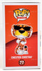 Funko POP Ad Icons Cheetos Chester Cheetah 77 Diamond Collection Vinyl Figure