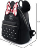Minnie Mouse Classic Bow Quilted Texture Ear Mini Backpack Loungefly