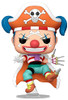 Funko POP One Piece 1276 Buggy The Clown Sticker Special Edition Figure