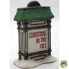 Department 56 Christmas In The City Village Welcome Sign Accessory #59609U
