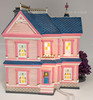 Department 56 Barbie Dream House 2002 Set of 2 Lighted Building 56.59087
