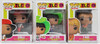 Funko Pop! Rocks TLC Left Eye Chilli & T-Boz 228/ 229/230 Vinyl Pop Figures Set
