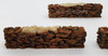 Department 56 Tall Stone Wall Village Accessories Set of 3