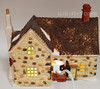 Department 56 Stone Cottage Dickens Village Series Lighted Building 6518-8