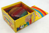 Hummingbird Rainbow Series Yo Yo Original Hardwood & Trick Book Toy Set 1987