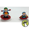 Department 56 North Pole Series Downhill Daredevils Village Accessories Set of 2