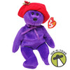 Ty Beanie Babies Ruby the Bear with Red Hat Plush