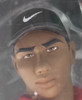 Tiger Woods All Star Vinyl Golf Action Figure 65693 Upper Deck 2009