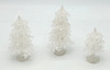 Department 56 Icy Trees Small Set of 3 Village Accessories 2000 Item #56.52889