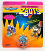 Micro Machines Zbots Kleenon Rayzor Slizor Figure 3 Pack 1993 Galoob 65715