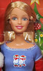 Christmas Morning Barbie Doll with Plush Miniature Snowman 2005 Mattel G8541