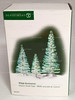 Department 56 Classic Tinsel Trees White Set of 3 Village Accessories 56.53207