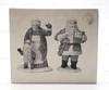 Department 56 Santa & Mrs. Claus Heritage Village Collection #5609-0 USED