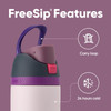 Owala FreeSip Insulated Stainless Steel Water Bottle 24oz Dreamy Field NEW