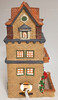 Dickens Collectables Music Shop Hand-painted Porcelain Lighted House RN35055