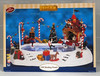 Lemax Elf Skating Pond Lighted Village Collection Accessory Set w Sound #66401