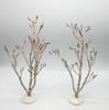 Department 56 Village Winter Birch Tree Lot of 2 Village Accessories 52167