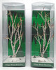 Department 56 Village Winter Birch Tree Lot of 2 Village Accessories 52167