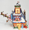 Department 56 Santa's Sleigh Launch North Pole Series 56734