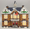 Department 56 Christmas Lake High School Original Snow Village Lighted Building