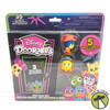 Disney Doorables Neon Glow Peak Collection 5 Mini Figures Just Play NEW