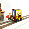 Department 56 North Pole Series Lego Warehouse Fork Lift 52660
