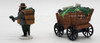 Department 56 Chelsea Market Mistletoe Monger & Cart Heritage Village