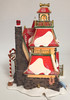 Department 56 Northern Lights Fire Station North Pole Series #56.56730 Lighted