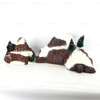 Department 56 Village Accessories Foam Medium Mountain + Frosted Trees Set of 6