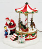 Department 56 Santa Comes to Town 2004 Carousel Original Snow Village 55222