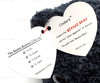 TY Buddy Cinders the Bear Plush
