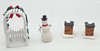 Department 56 2000 Holly Lane Snow Village Gift Set 1999 Item#56.54977