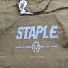 Staple Pigeon Jacket Windbreaker STPL Olive Green Half Zip Size M