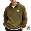 Staple Pigeon Jacket Windbreaker STPL Olive Green Half Zip Size L