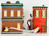 Department 56 Saturday Morning Downtown Set of 8 Original Snow Village 54902