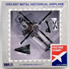 AH-64D Apache Longbow Diecast Metal Historical Airplane Postage Stamp Collection