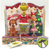 Grinch With Max and Cindy Storybook Figurine With Lights by Jim Shore Dr. Seuss