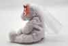 Ty Beanie Babies Bride the Bear Wedding Plush 2002