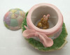 Easter Surprise Cherished Teddies Mini Box Keepsake Easter Egg With Bear 2010