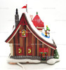 Department 56 Sugar Mountain Lodge Village North Pole Lit Building NEW