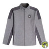 Spyder Men's Jacket Mendoza Full Zip Heather Gray Size S