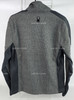 Spyder Men's Jacket Mendoza Full Zip Heather Gray Size S