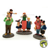 Department 56 Disney Parks Village Series Disney Parks Family Set of 3 #5354-6