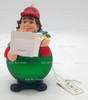 Department 56 Village Collector Ornament Green With Man Holding D56 Box 18590